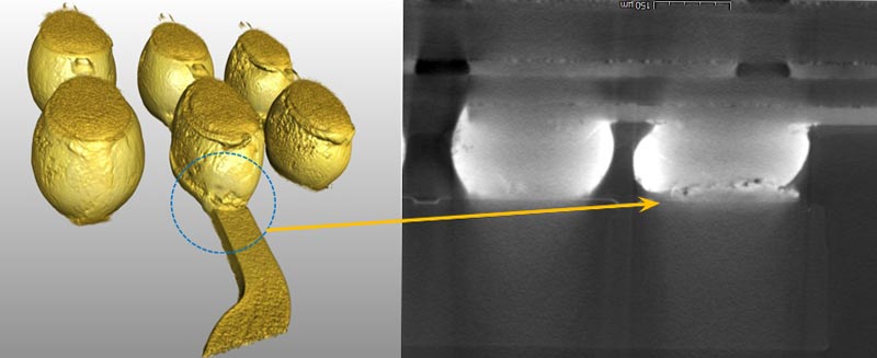 Solder Ball crack
