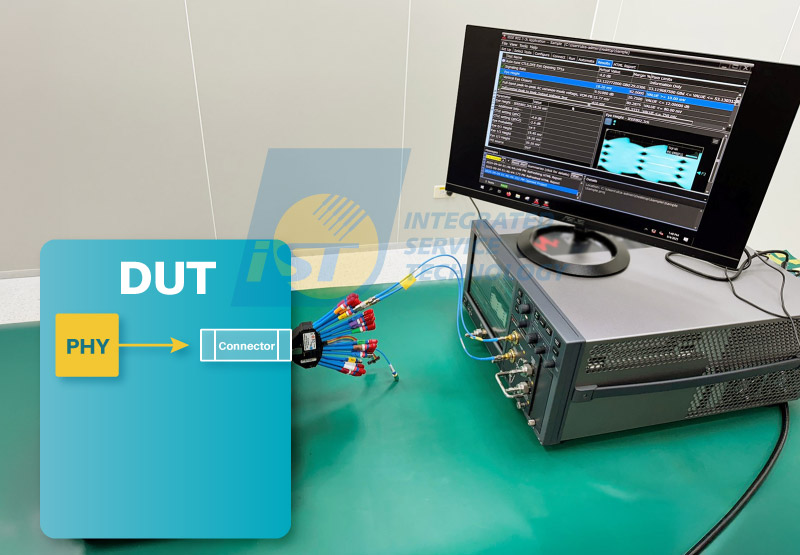 高速以太网 800G 为了大幅缩短测试时间，宜特信号测试实验室导入高频取样示波量测平台，结合自动化测试流程与多年来的经验，能在短时间搜寻并锁定最佳的均衡器参数组合，提供稳定且可重现的测试结果，协助工程师迅速确认设计质量，确保产品如期完成开发。